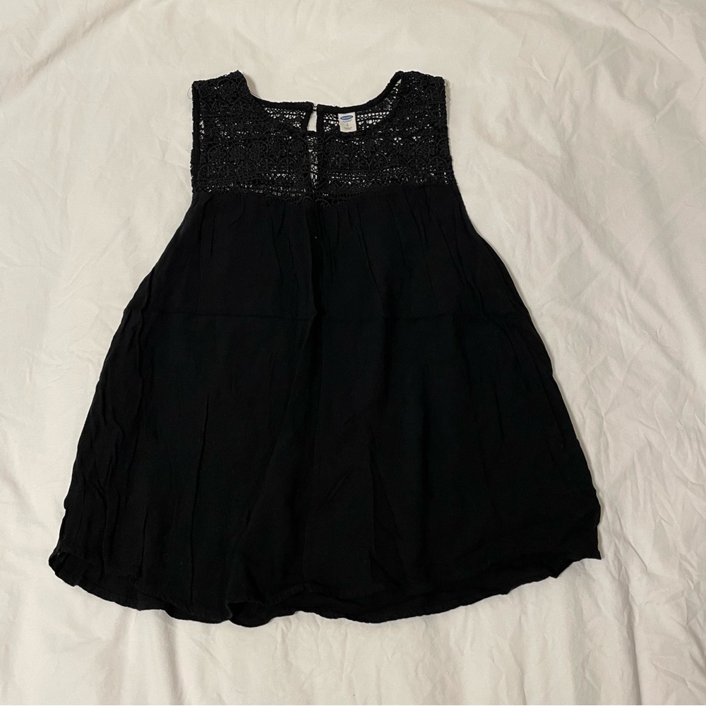 Old Navy Ladies Large Black Blouse